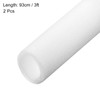 sourcing map 2pcs Pipe Insulation Foam Tube Split Pipe Lagging