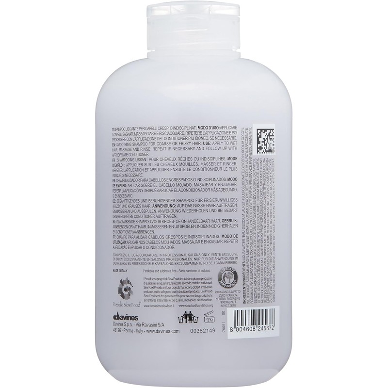 Davines Love Smoothing Champú, 249 ml
