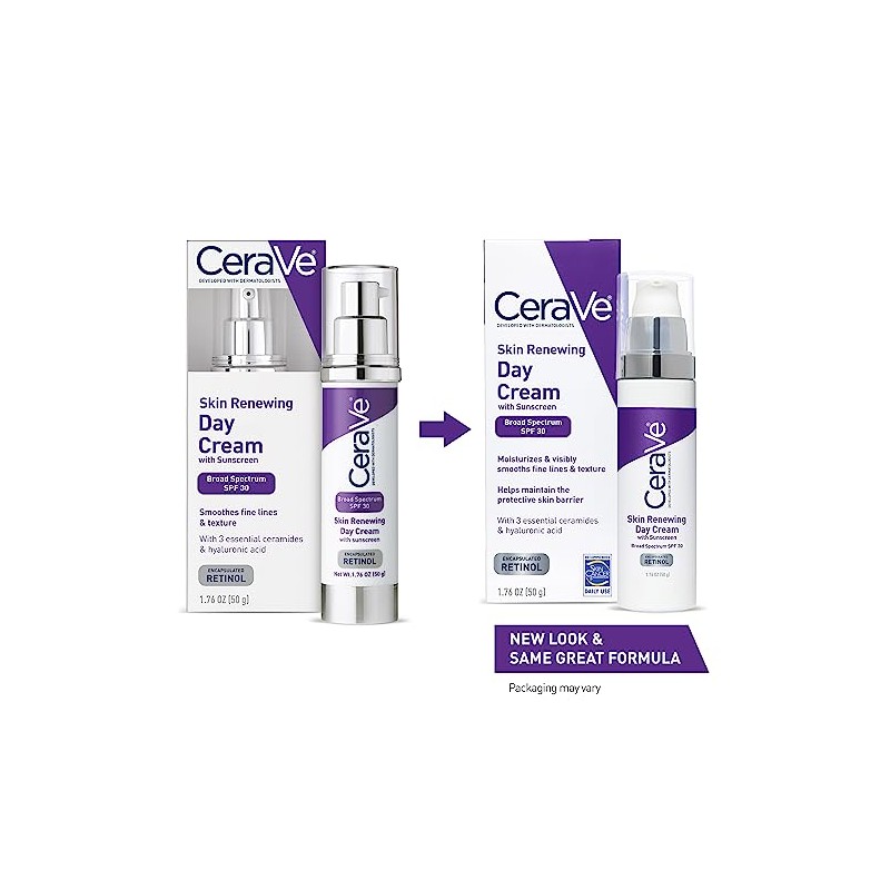 CeraVe Anti Aging Face Cream with SPF | 1.76 Ounce