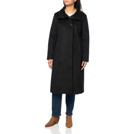 Kenneth Cole Women's Outerwear Coat,black,MEDIUM