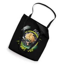 Miraculous Ladybug Cat Noir Plagg Claws Out Tote Bag