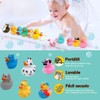 CXJYSD Paquete De 15 Juguetes De Baño De Pato,Adorables Patitos
