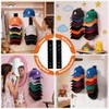 2 Pack Baseball Cap Hat Organizer(White)