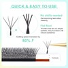 NAGARAKU Double Tip 8D WW Eyelash Extensions Thick Eyelashes 0.07mm