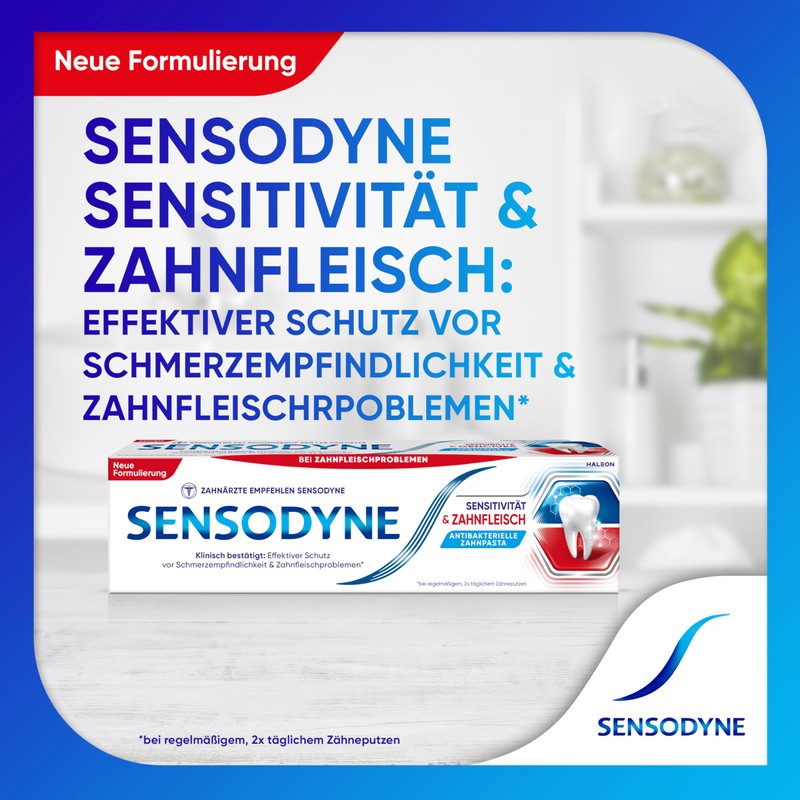 Sensodyne Sensitivity & Gum Toothpaste, 75 ml, Toothpaste for Improved