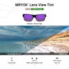 MRY Polarized Replacement Lenses for Oakley Flak Jacket Sunglasses (