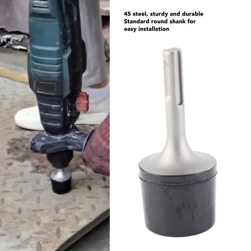 Electric Hammer Head Replacement Round Shank Metal Striking Hammer Head