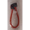 GENERIC VINTAGE 18" IDE ROUND FLOPPY CABLE RED NEW OLD