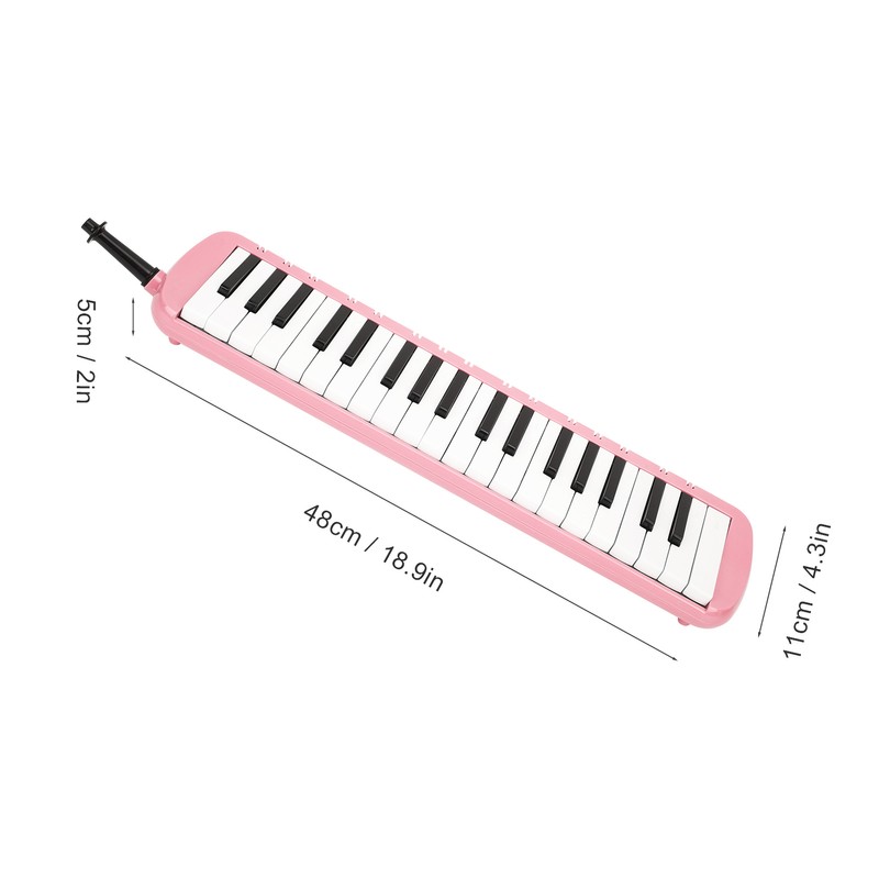 Melodica 37 Keys Keyboard Wind Musical Instrument for Beginner Professional