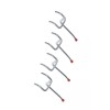 Bulldog Peg Hooks 233122 2" Single Steel/Zinc