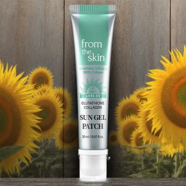 From The Skin UV Protection Patch Sun Patch Glutathione Collagen Sun Gel Patch Transparent Sun Patch 20ml 1 piece / 프롬더스킨 자외선차단패치 선패치 글루타치온 콜라겐 선젤패치 바르는 투명썬패치 20ml 1개