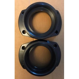 Speakeasy Garage FORD 9" INCH BIG BEARING AXLE ENDS 3/8" BOLTS NEW TORINO STYLE SLIDE OVER TUBE