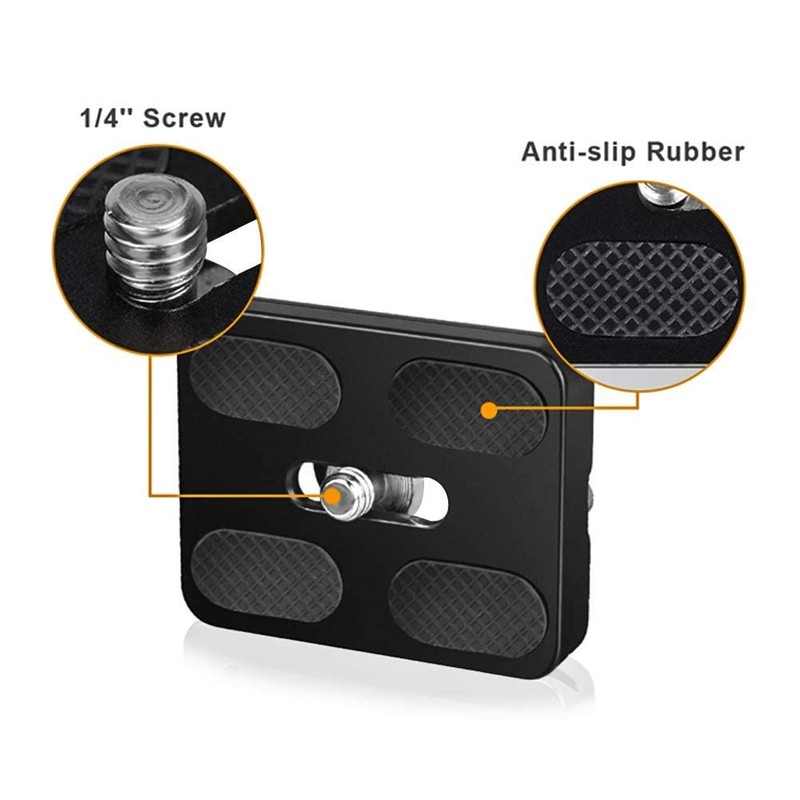UTEBIT PU-50 Quick Release Plate Adapter, Pack of 2 Quick