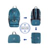 WATERFLY Small Lightweight Packable Backpack: 20l Ultra Light Foldable Travel