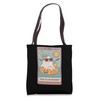 Summerween The Floatgeist Summer Funny Cute Ghost Tarot Card Tote