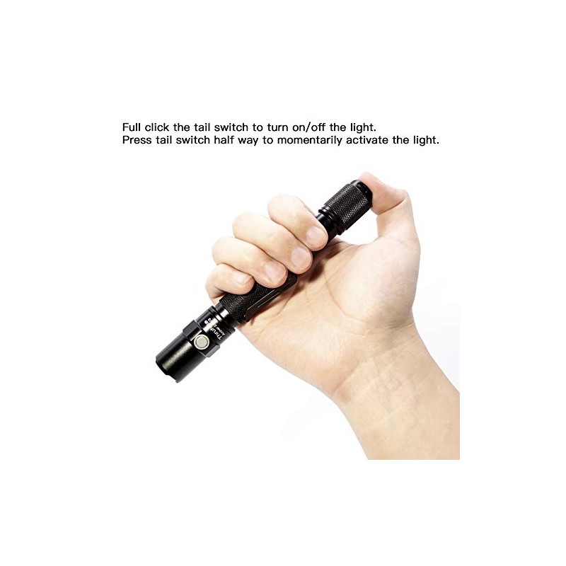 ThruNite Archer 2A V3 Linterna, Linterna Táctica 2AA EDC, 500