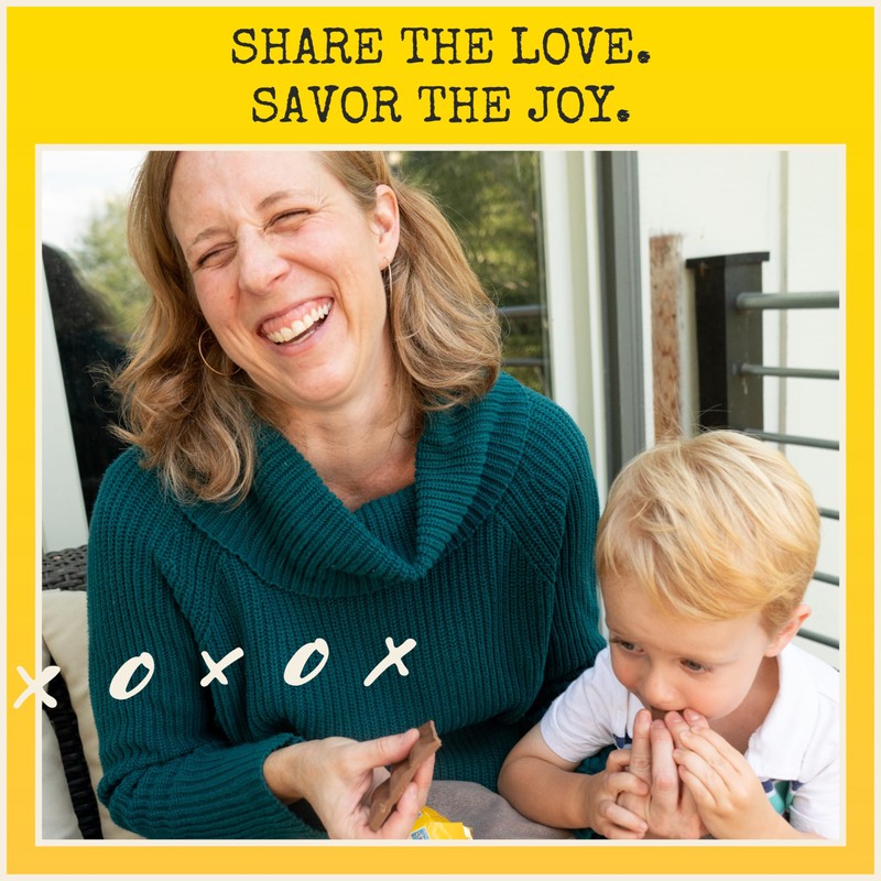 Chocolove Toffee & Almond Milk Chocolate Bars | 33% Cocoa