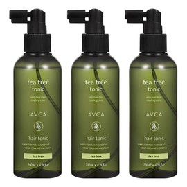 Abka Scalp Care Hair Loss Symptoms Relief Tea Tree Hair Tonic, 200ml, 3 Pieces / 아브카 두피케어 탈모증상완화 티트리 헤어토닉, 200ml, 3개