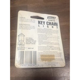 Vintage Coleman Lantern Keychain Green Lantern Camping