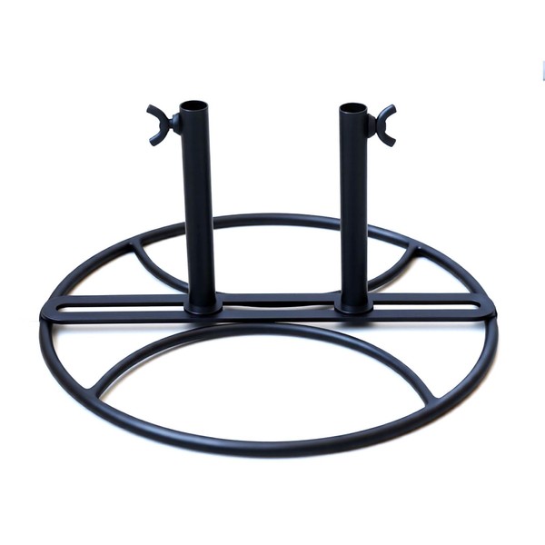 SMQLJXC 2025 Adjustable Width Garden Flag Stand Base Adapter Above