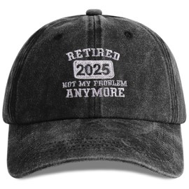 Jeasona Retirement Gifts for Men 2025 Retired Hat Teacher Retirement Gifts for Teachers Coworker Retraite Cadeau Pour Homme Gag Funny Presents for Men Dad Grandad