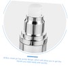 OATIPHO 3Pcs Travel Airless Lotion Pump Bottles Portable Cosmetic Containers
