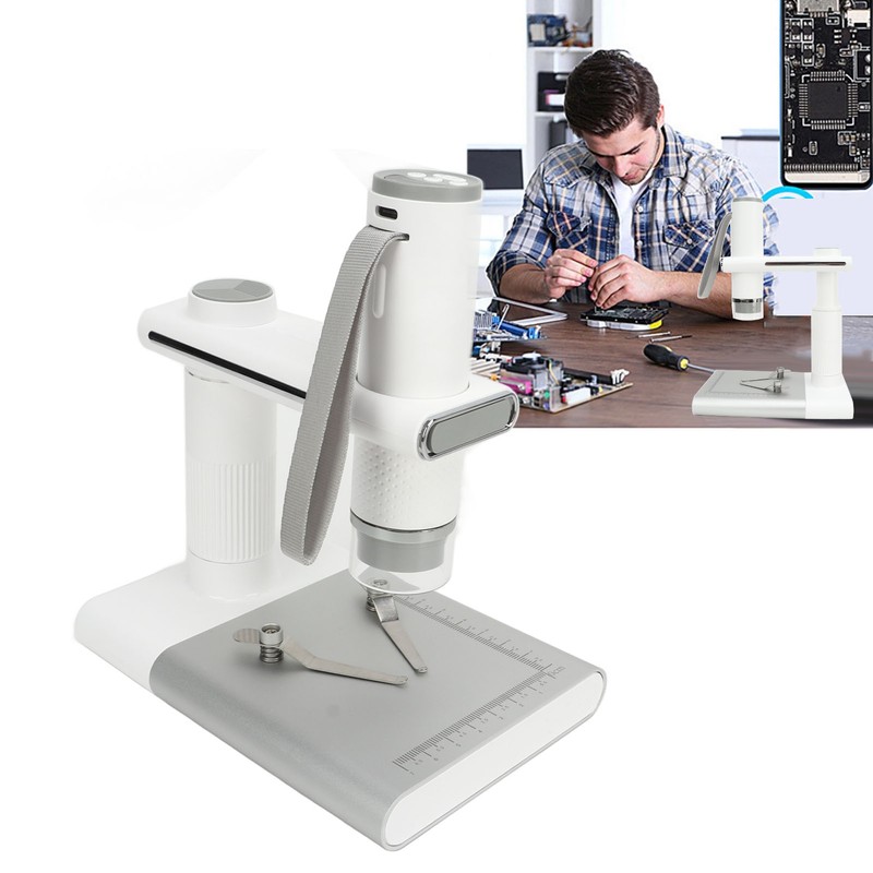 Wireless Digital Microscope 50‑1000X Magnification HD 2MP WiFi USB Microscopes