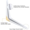 TERF® London Shelf Bracket White 200mm X 150mm (8 X