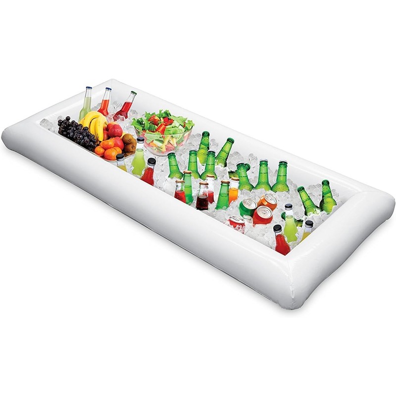 Inflatable Serving Bar and Buffet with Drain Plug - 52"L