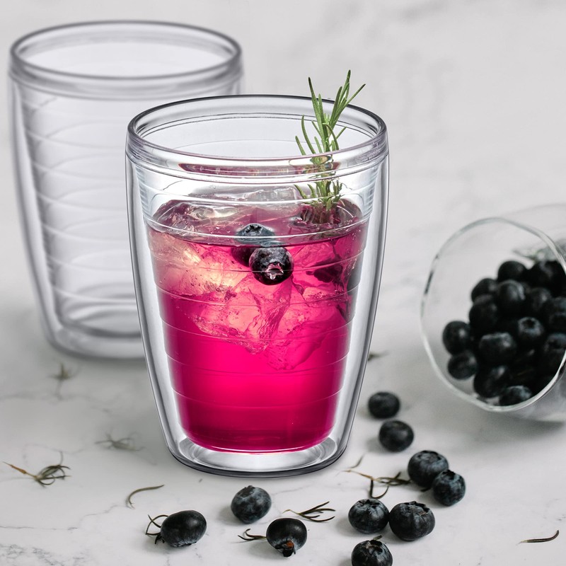 Amazing Abby Alaska 16-Ounce Insulated Tumblers (Set of 4), Double-Wall