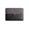 Harber London Classic - Leather and felt Laptop Sleeve (Macbook