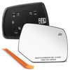 SNEMEEY Passenger Side Mirror Glass Replacement for Ford Escape 2008