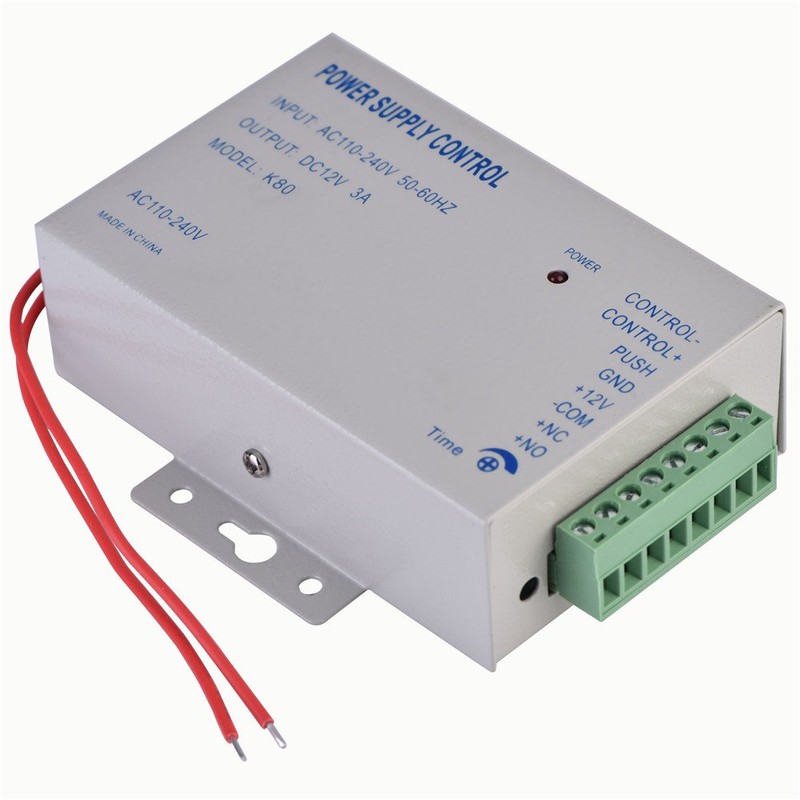 fosa Electric Door Lock Power Supply, Input AC110V-240V Output DC