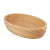 Salad Bowl Versatile Smoother Stylish Durable Easy Cleaning Boat Shaped