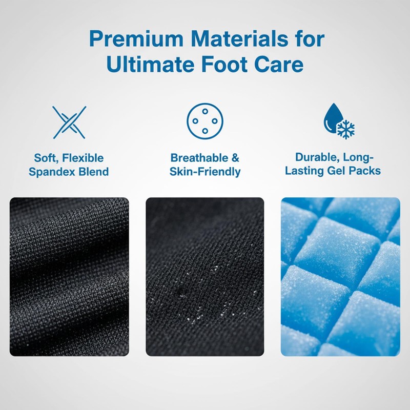 Toe Ice Pad, Foot Ice Pack, Soft Forefoot Ice Pack,