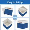 Temary 11 Storage Cube Bins for Shelves, Closet - 4