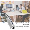 BAKEWAY Adaptador USB-C a Ethernet Gigabit 5 en 1 Hub