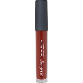 ULTA Beauty Velvet Matte Liquid Lipstick 0.15 oz / 4.45 mL (Will Power (deep wine, matte finish))