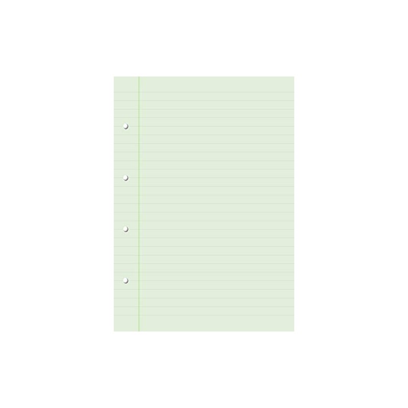 Dyslexia Visual Stress Tinted Coloured Lined Writing Paper Ruled with