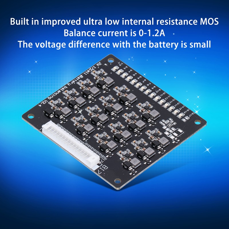 Lithium Battery Active Equalizer 1.2A Inductive BMS Balancer Energy Transfer