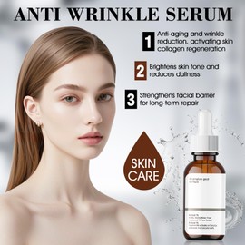 Retinol Serum, Face Serum with Retinol 1%, Anti-Ageing Serum for Smoothing the Skin, Reduces Fine Lines, Daily Face Care, 30 ml