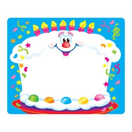 Trend Enterprises Happy Birthday Name Tags, 36 per Package (T-68031)