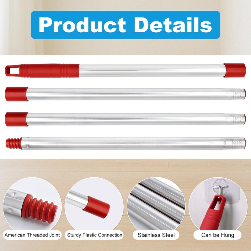Mop Handle for Ocedar 1 Tank Spin Mop Replacement Handle