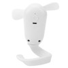 Electric Versatile Small Portable Fan USB Rechargeable Handheld MultiFunctional Cooler(White