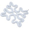 70in Neon Sign Romantic Christmas Snowflake Battery USB Powered LED