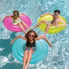 Transparent Swimming Ring Inflatable Kids Swimming Float,76cm Inflatable Pool Floats