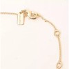 COACH 3-PC SET C Logo Rose Gold Necklace & Heart