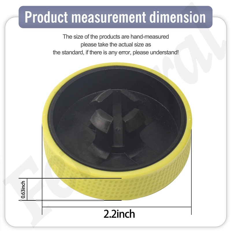 2 Pack Upgraded Replacement Cordless Vacuum Cleaner Wheels for Ryobi