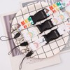 BKBKAAK 3 Packs Cute Rainbow Breakaway Lanyards for Badge Holder,