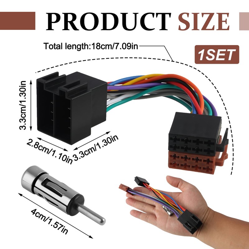 Car Radio Adaptor Set